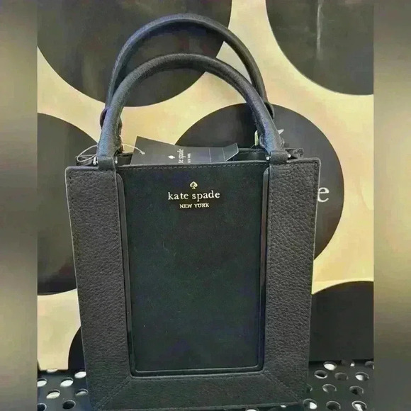 NWT. Kate Spade. Lena Suede Mini Tote. Holds everything-wallet & phone, … - Picture 7 of 10